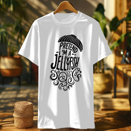 so tun, als wäre ich ein Quallenfisch-Shirt, Vinta T-Shirt