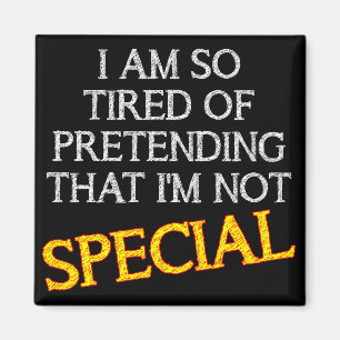 So tun, als wäre ich kein sonderlicher lustiger Kü Magnet