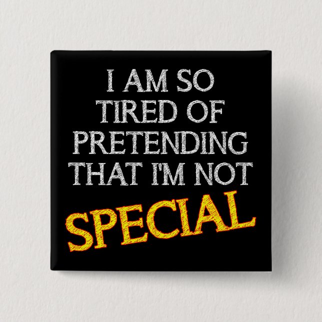 So tun, als wäre ich nicht Special Funny Button Ab (Vorderseite)