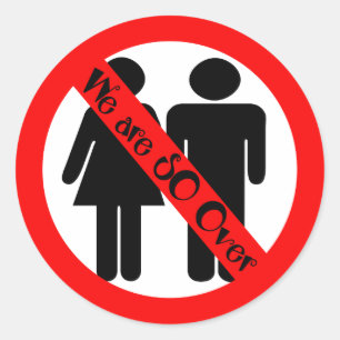 SO ÜBER DEM BRECHEN RUNDER AUFKLEBER