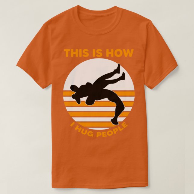 So umarme ich Menschen T-Shirt (Design vorne)