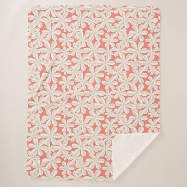 So viel Blume gibt es nicht Sherpadecke (Vorderseite)