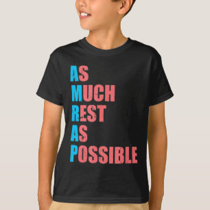 So viel Erholung wie möglich Amrap Fun Trendy T-Shirt