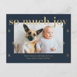 So viel Freude Moderne Ferien Postkarte