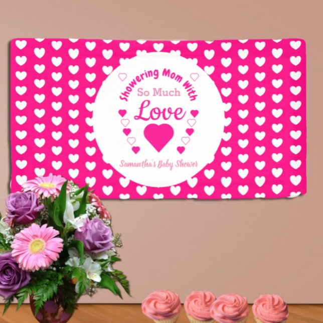 So viel Liebe Babydusche Banner (Von Creator hochgeladen)