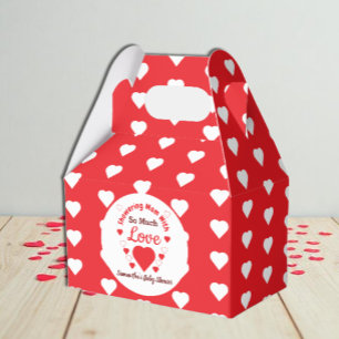 So viel Liebe Babydusche Geschenkschachtel
