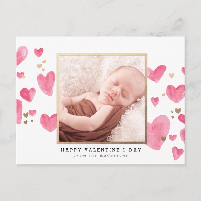 So viel Liebe Feiertagspostkarte (Vorderseite)