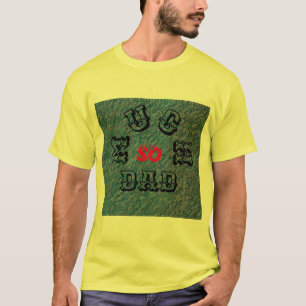 SO VIEL VATER - SCHWARZ-ROT-GELB-T - Shirt für Män