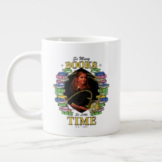 So viele Bücher, so wenig Zeit Jumbo-Tasse