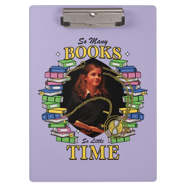 So viele Bücher, so wenig Zeit Klemmbrett (Vorderseite)