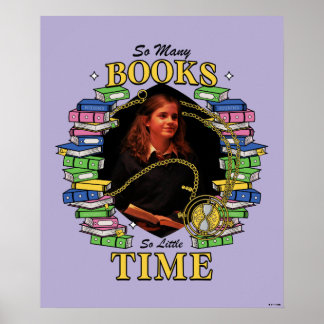 So viele Bücher, so wenig Zeit Poster