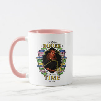 So viele Bücher, so wenig Zeit Tasse