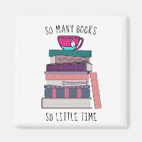 so viele Bücher so wenig Zeitmagnet