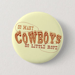 So viele Cowboy-Knopf Button
