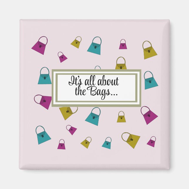 So viele Handtaschen mit Sprichwort Magnet (Vorne)