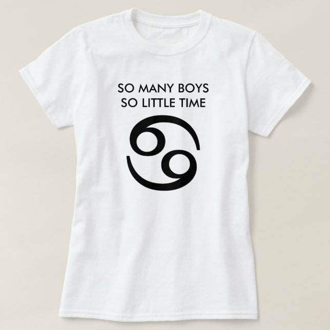 SO VIELE JUNGEN - SO WENIG ZEIT - "69" an hinter T-Shirt (Design vorne)