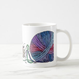 So viele losen Bandenden… Marienkäfer und Tasse