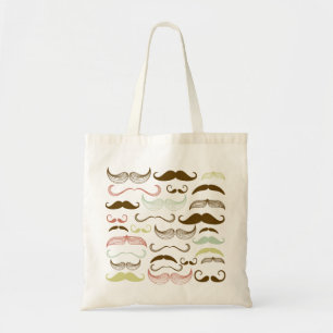 So viele Mustaches Tragetasche