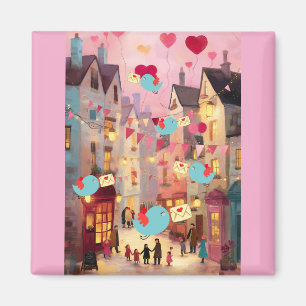 SO VIELE VALENTINSKARTEN ZUR LIEFERUNG MAGNET