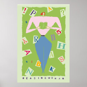 So viele Wörter, Frauen lesen Poster