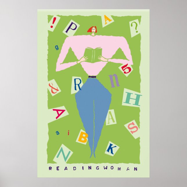 So viele Wörter, Frauen lesen Poster (Vorne)