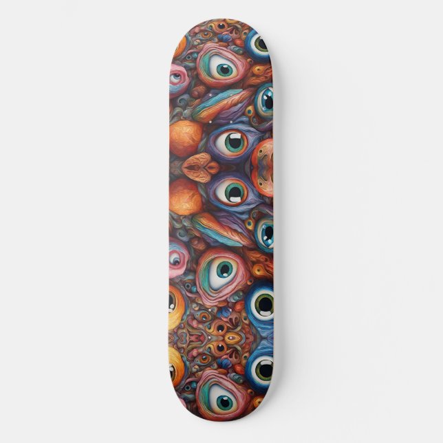 So weit die Augen sehen können Skateboard (Vorderseite)