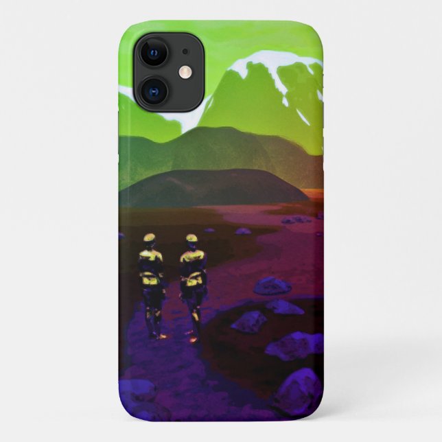 So weit von Zuhause Space Fantasy Case-Mate iPhone Hülle (Rückseite)