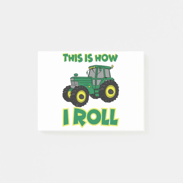 So werde ich rollen post-it klebezettel (Vorderseite)