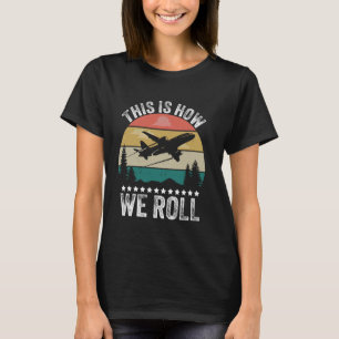 So werden wir den Funny Pilot & Aviation Airplan e T-Shirt