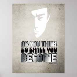 So, wie Sie denken, werden Sie Poster