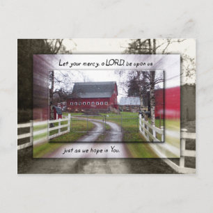 So wie wir in Ihnen hoffen Postkarte
