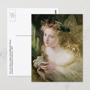 So wird Ihre Familie aus den schönsten Dingen gema Postkarte