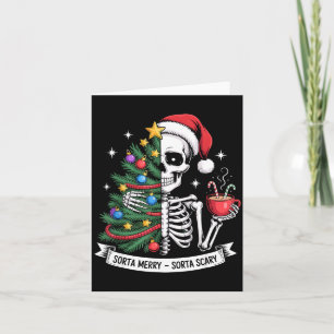 So ziemlich fröhlicher, so ziemlich Weihnachts-San Karte