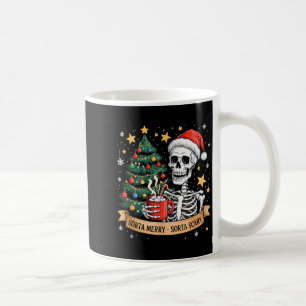 So ziemlich fröhlicher, ziemlich gruseliger Retro- Kaffeetasse