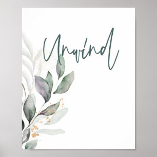 Soak Scripture Badezimmer Wand Kunstposter Poster