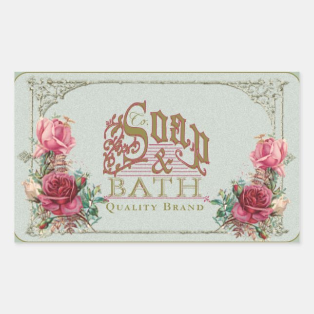 SOAP & BATH ~ Sticker (Vorderseite)