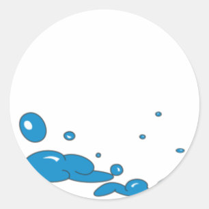 SOAP BUBBLE RUNDER AUFKLEBER