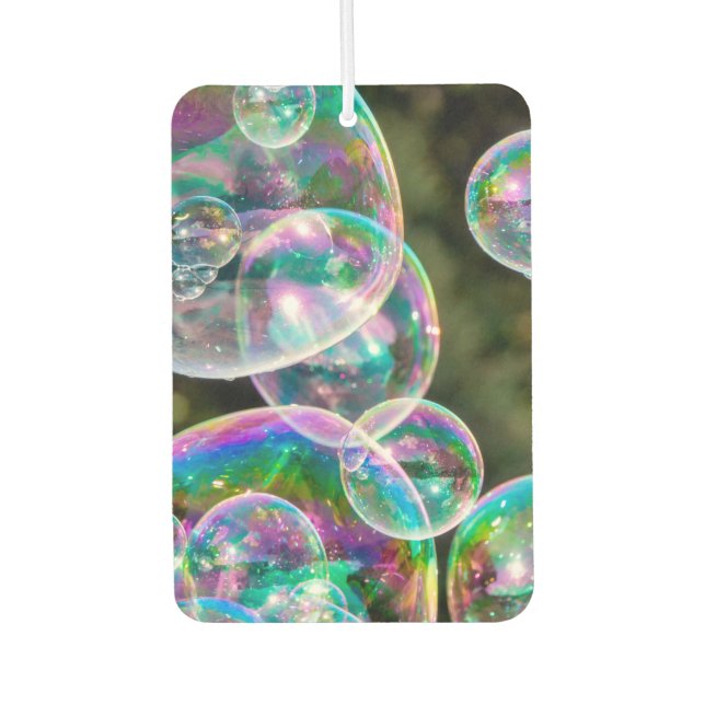 Soap bubbles autolufterfrischer (Vorderseite)