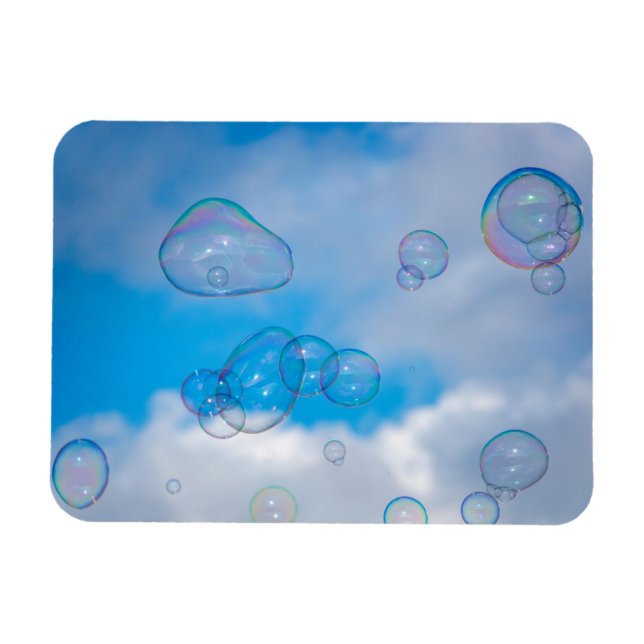 Soap bubbles magnet (Horizontal)