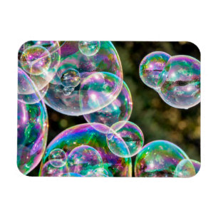 Soap bubbles magnet