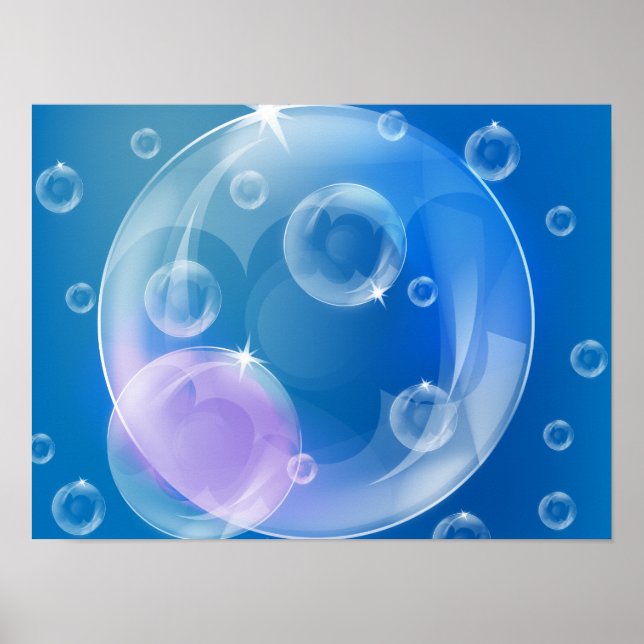 Soap bubbles poster (Vorne)
