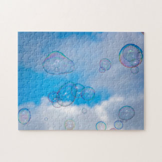 Soap bubbles puzzle