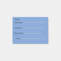 SOAP-Notizen für Therapiestudenten