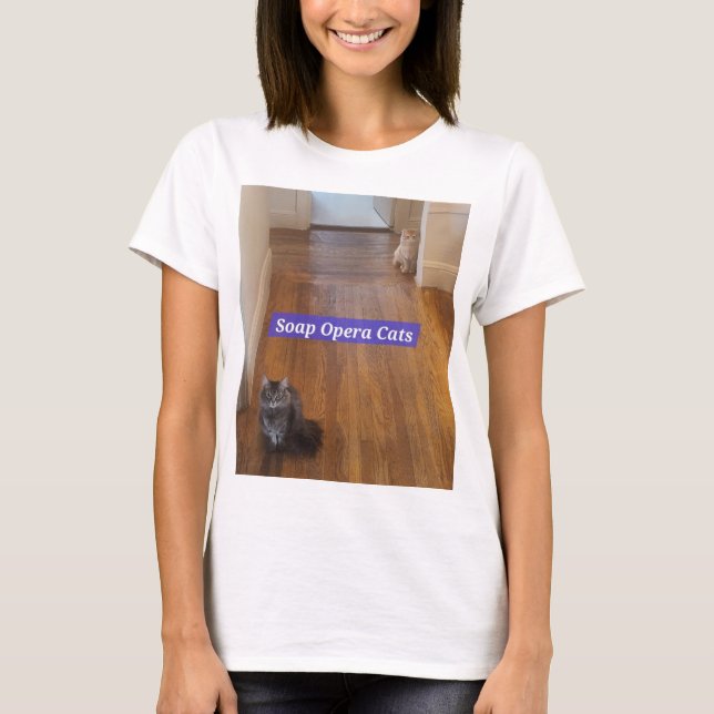 Soap Opera Cats T - Shirt Frauen (Vorderseite)