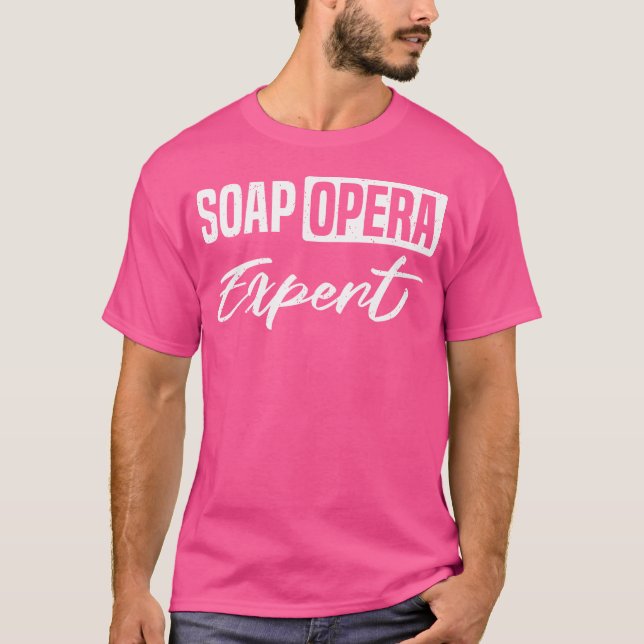 Soap Opera Experte Telenovela T-Shirt (Vorderseite)