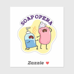 Soap Opera Niedlich Drama Pun Vinyl Sticker