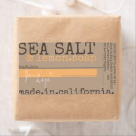 Soap Product Packaging Modern Messenger Logo Templ