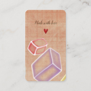 "Soap Seife unglaublich süße Marketing" Visitenkar Visitenkarte