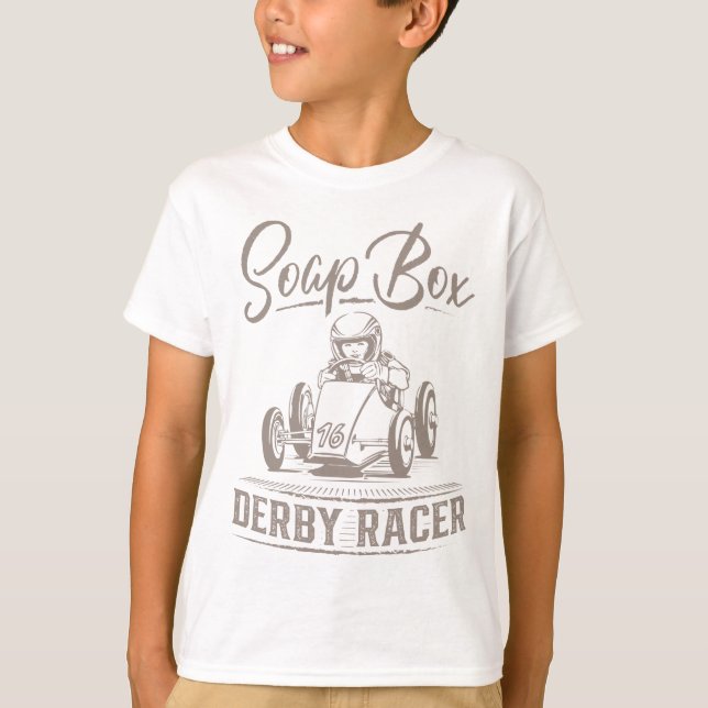 Soapbox Derby Racing  - Soap box Racing T-Shirt (Vorderseite)