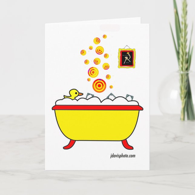 Soaps gehen mit Punktenotecards Karte (Vorderseite)